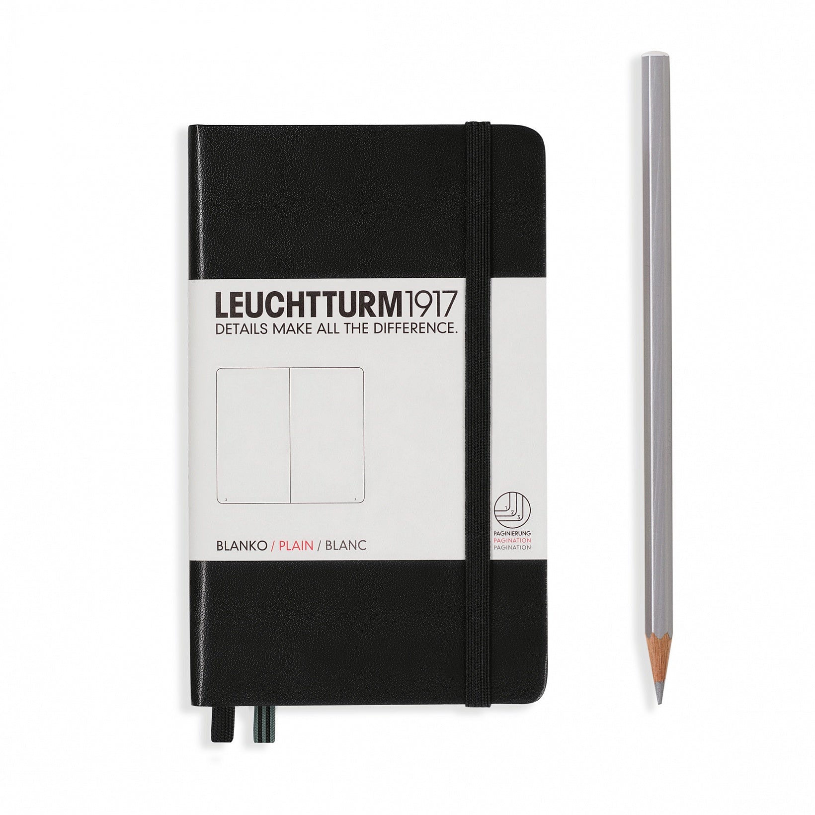 Leuchtturm1917 - A6 Blank Hardcover Notebook (multiple colours available) - Smidapaper Ikigai Shop