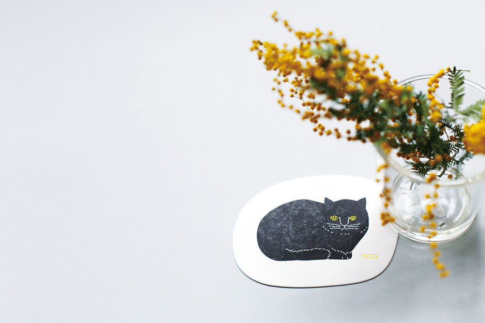 Classiky Tomotake Toppan Printing Coaster (Oval) - Smidapaper Ikigai Shop