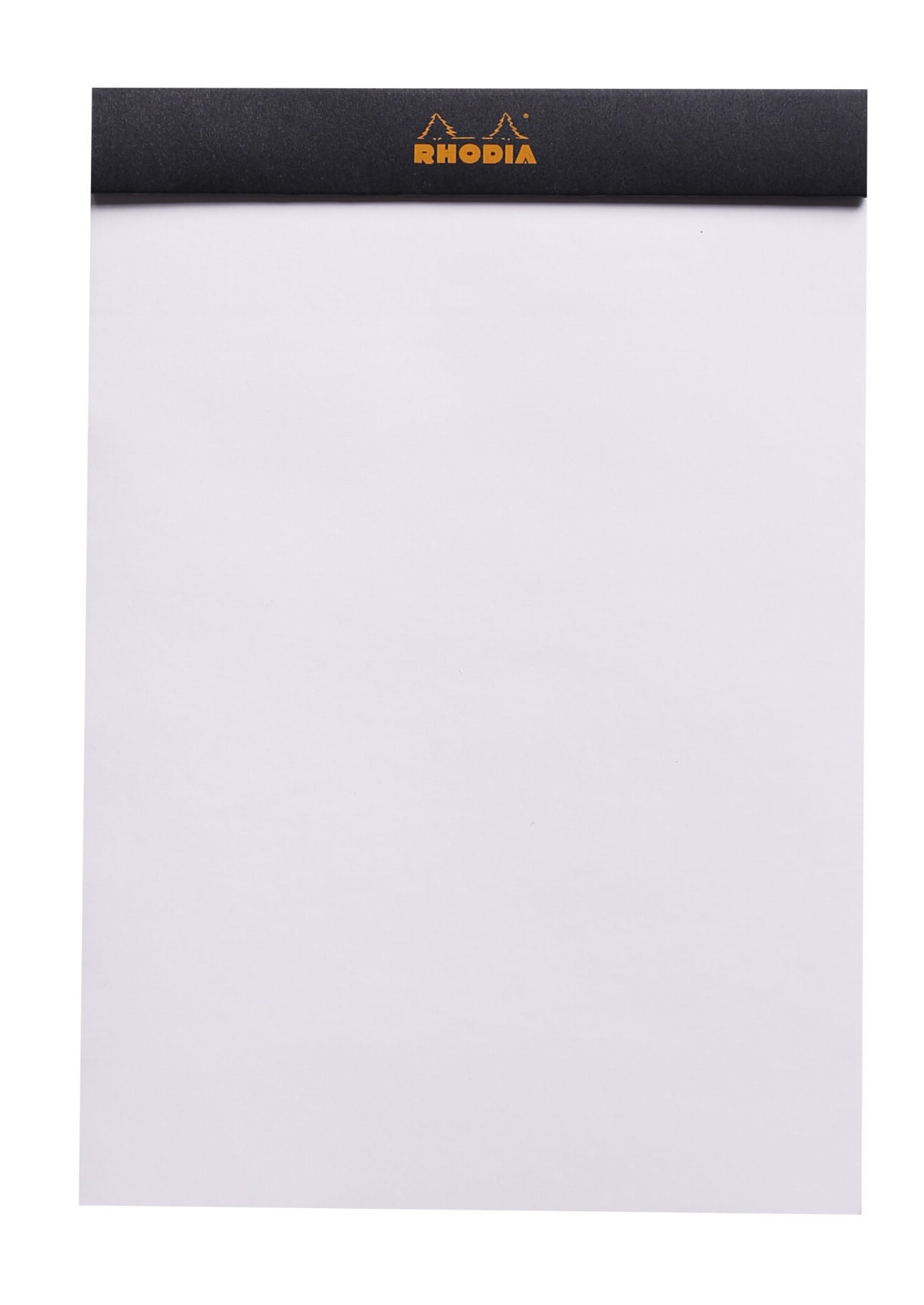 Rhodia - No 16 Top Staplebound Plain Black - Smidapaper Ikigai Shop