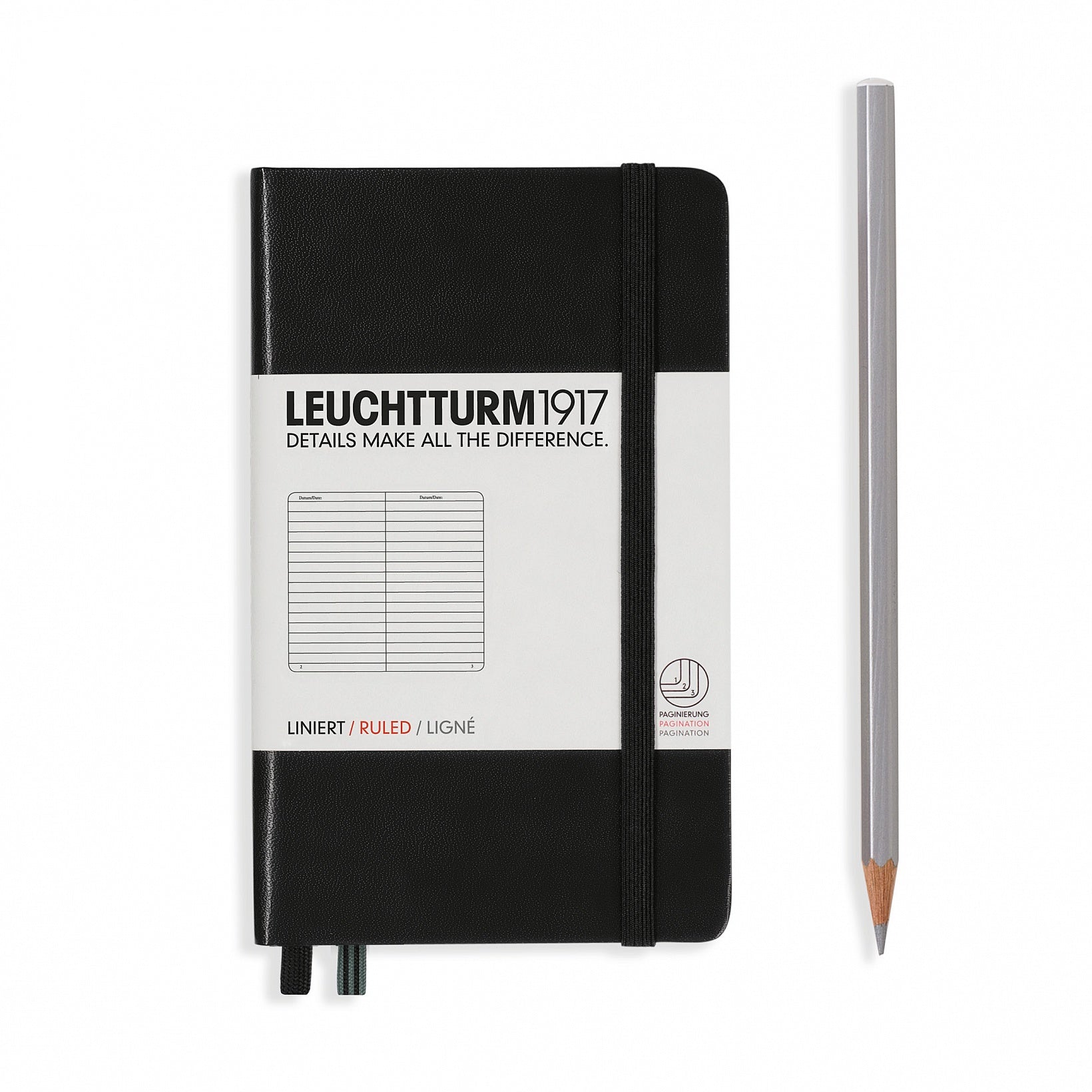 Leuchtturm1917 - A6 Ruled Hardcover Notebook (multiple colours available) - Smidapaper Ikigai Shop