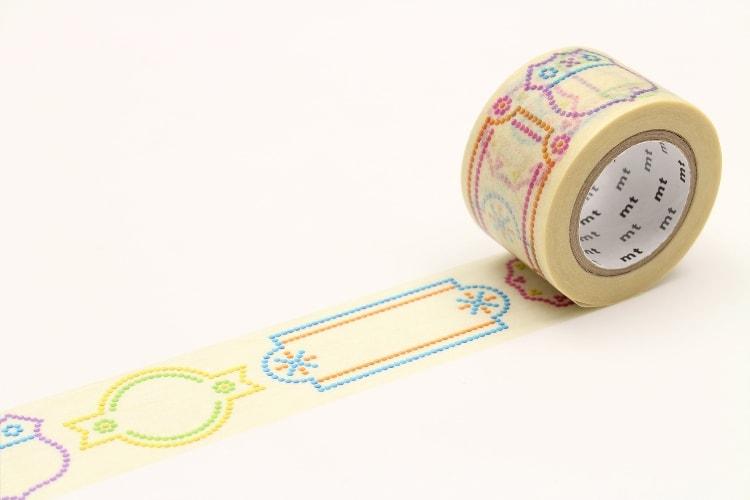 MT Washi Tape - Beads Label MTEX1P143 - Smidapaper Ikigai Shop