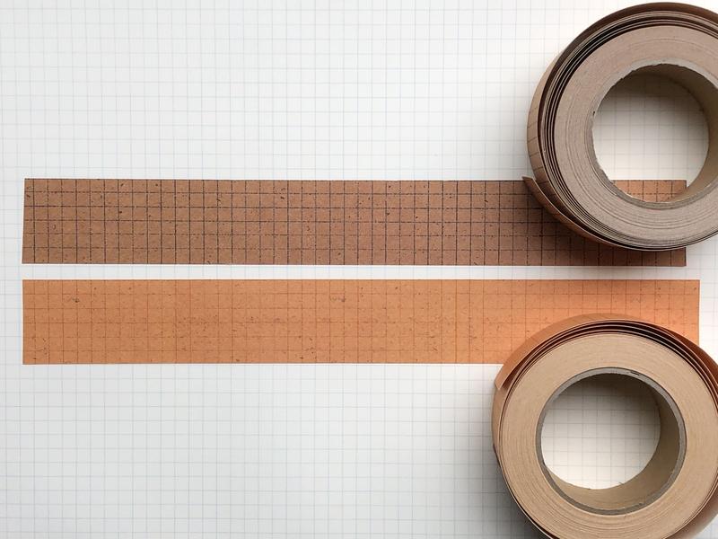 Classiky Craft Paper Red Grid Tape (30mm x 10m) - Smidapaper Ikigai Shop
