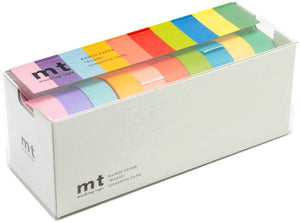 MT Washi Tape - Set of 10 Bright Colour MT10P003 - Smidapaper Ikigai Shop