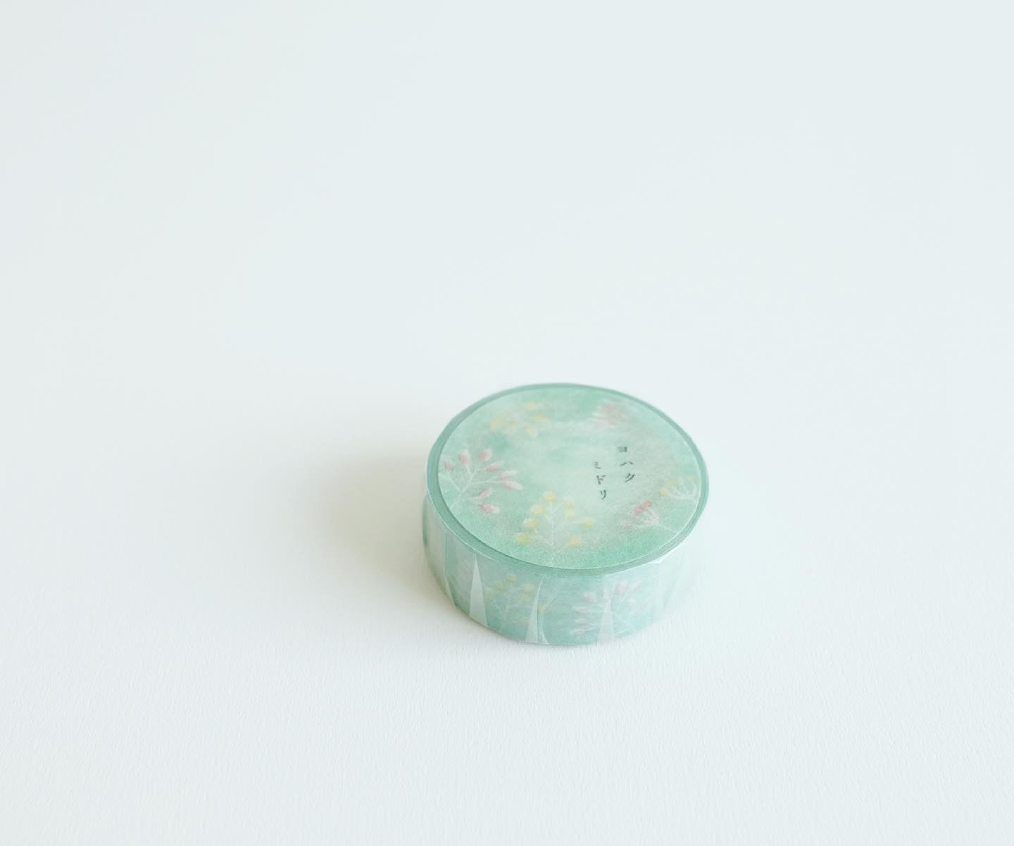 Yohaku Original Washi Tape- (Y-083) Midori - Smidapaper Ikigai Shop