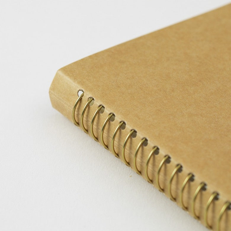 MD Spiral Ring B6 Camel Notebook - Smidapaper Ikigai Shop