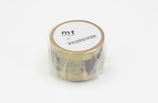 MT x Philippe Weisbecker Camera Washi Tape MTWEIS02 - Smidapaper Ikigai Shop