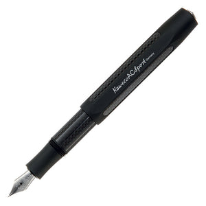 Kaweco AC Sport Carbon Fountain Pen - Black - Smidapaper Ikigai Shop