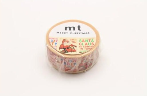 MT Washi Tape - Christmas News 2017 MTCMAS80 - Smidapaper Ikigai Shop