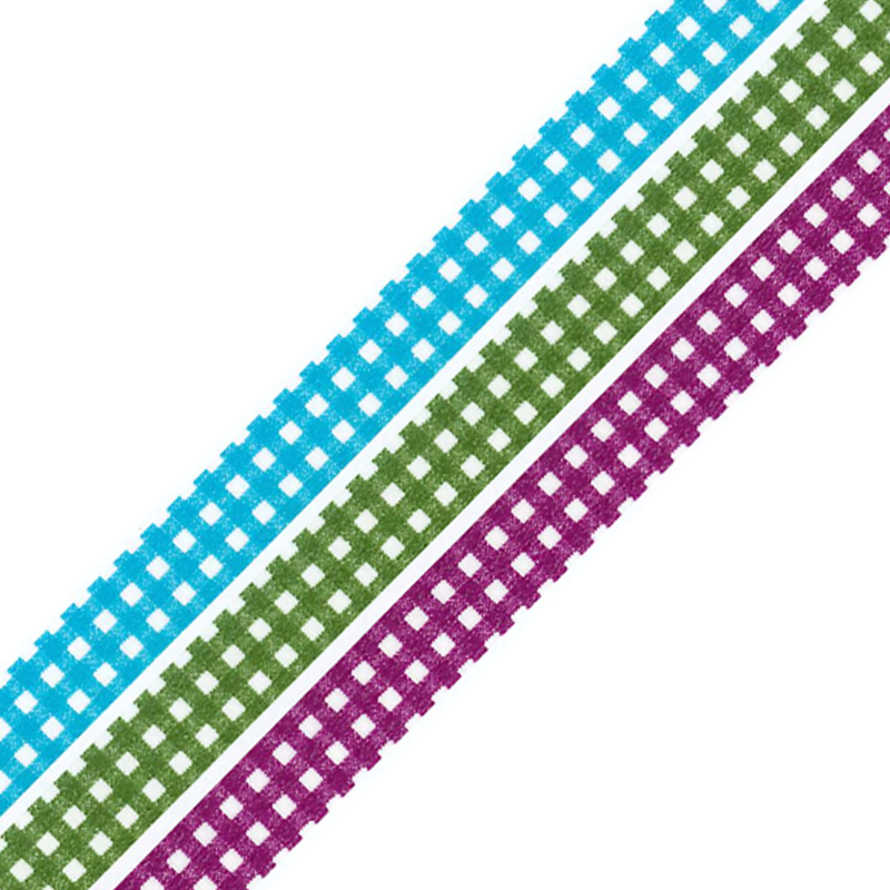 Classiky Gingham Washi Tape (Set of 3) - Smidapaper Ikigai Shop
