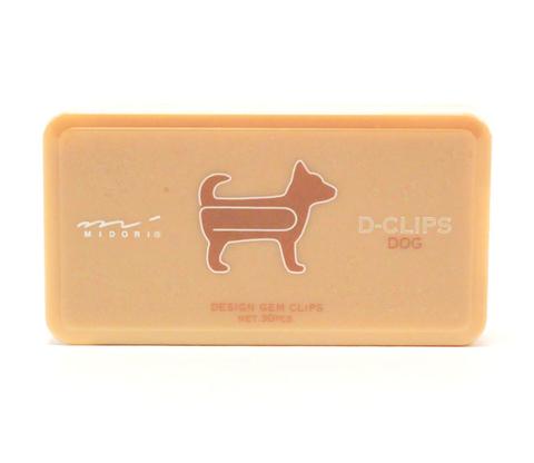 Midori D-Clips Box Dog - Smidapaper Ikigai Shop
