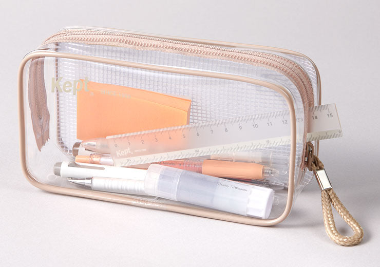 Kept Clear Pencil Case Box-3 Colours