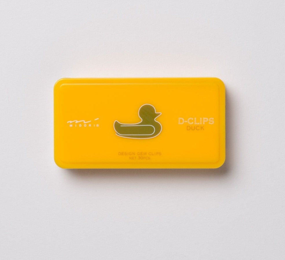 Midori D-Clips Box Duck - Smidapaper Ikigai Shop