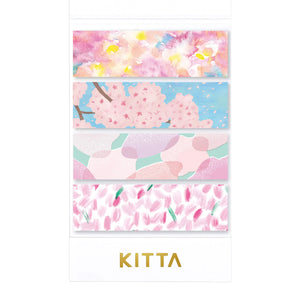 KITTA  Washi Tape -EC-KITE004 Cherry Blossoms (Limited)