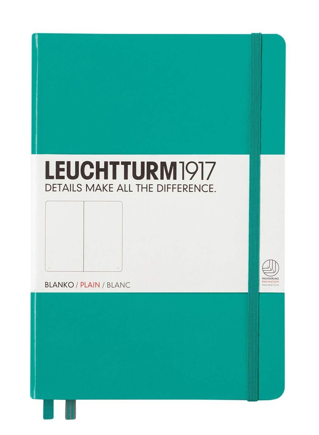 Leuchtturm1917 - A5 Medium Blank Notebook (multiple colours available) - Smidapaper Ikigai Shop
