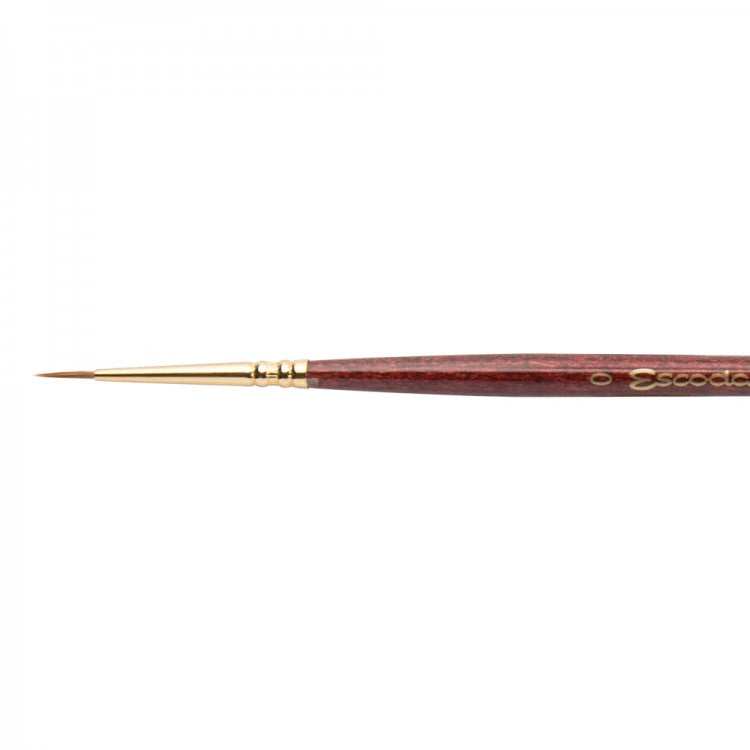 Escoda Reserva Kolinsky Short Round Sable Brush (Size 5/0 - 10) - Smidapaper Ikigai Shop