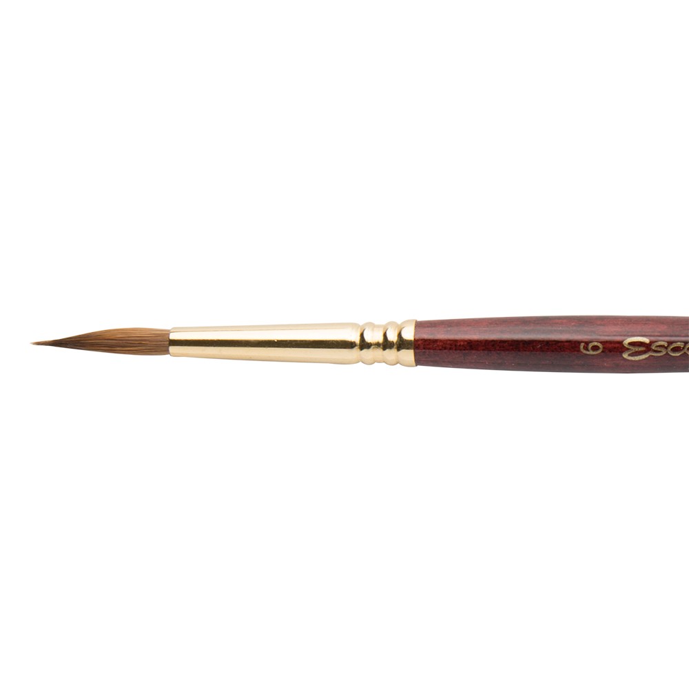 Escoda Reserva Kolinsky Short Round Sable Brush (Size 5/0 - 10) - Smidapaper Ikigai Shop