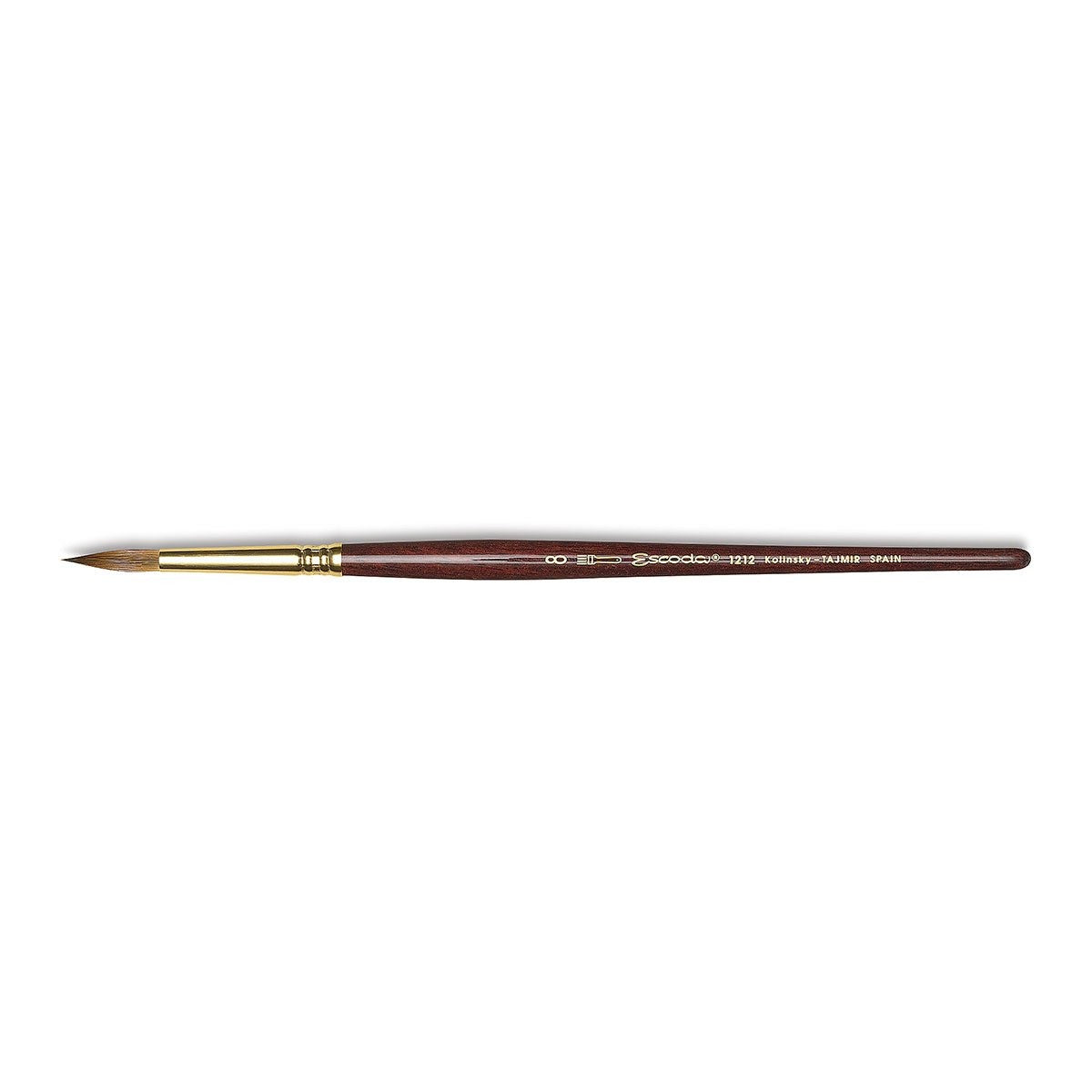 Escoda Reserva Kolinsky Short Round Sable Brush (Size 5/0 - 10) - Smidapaper Ikigai Shop
