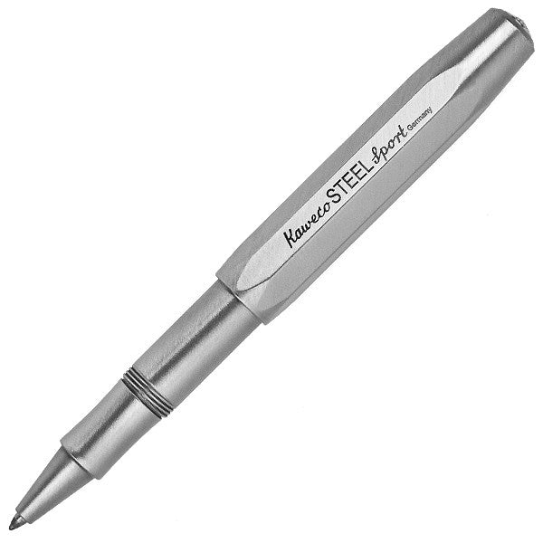 Kaweco Steel Sports Gel Roller- Silver - Smidapaper Ikigai Shop