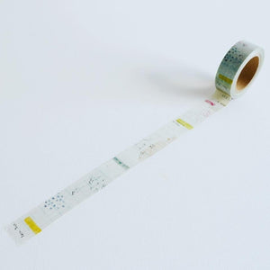 Yohaku Original Washi Tape- (Y-091) Mirainokoto - Smidapaper Ikigai Shop