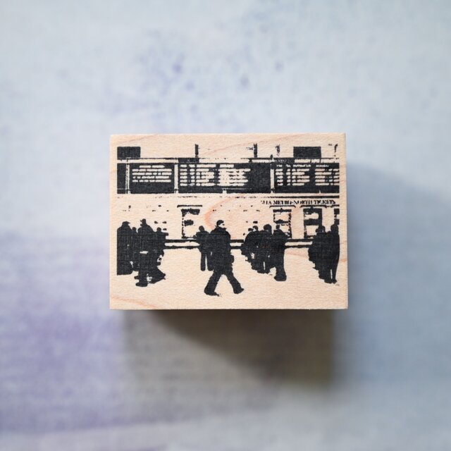 Tutty Design Rubber Stamp: Central Station