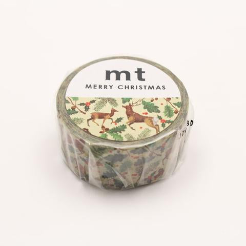 MT Washi Tape - Christmas 2017 Forest Christmas MTCMAS83 - Smidapaper Ikigai Shop