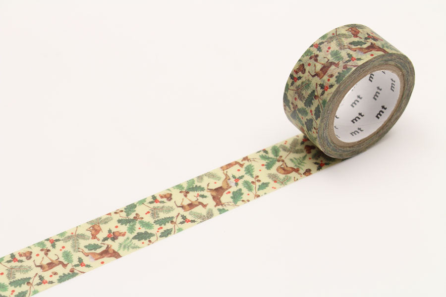 MT Washi Tape - Christmas 2017 Forest Christmas MTCMAS83 - Smidapaper Ikigai Shop