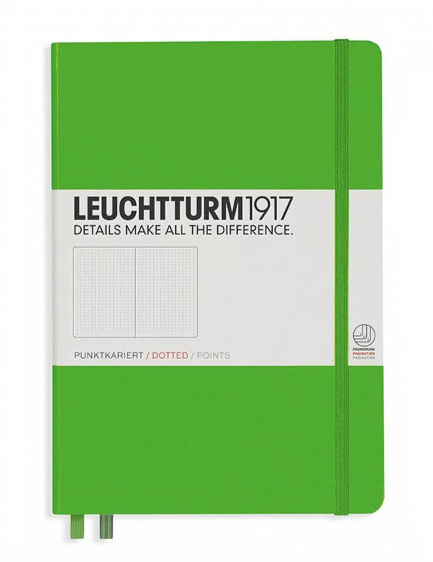 Leuchtturm1917 - A5 Medium Dotted Notebook (multiple colours available) - Smidapaper Ikigai Shop