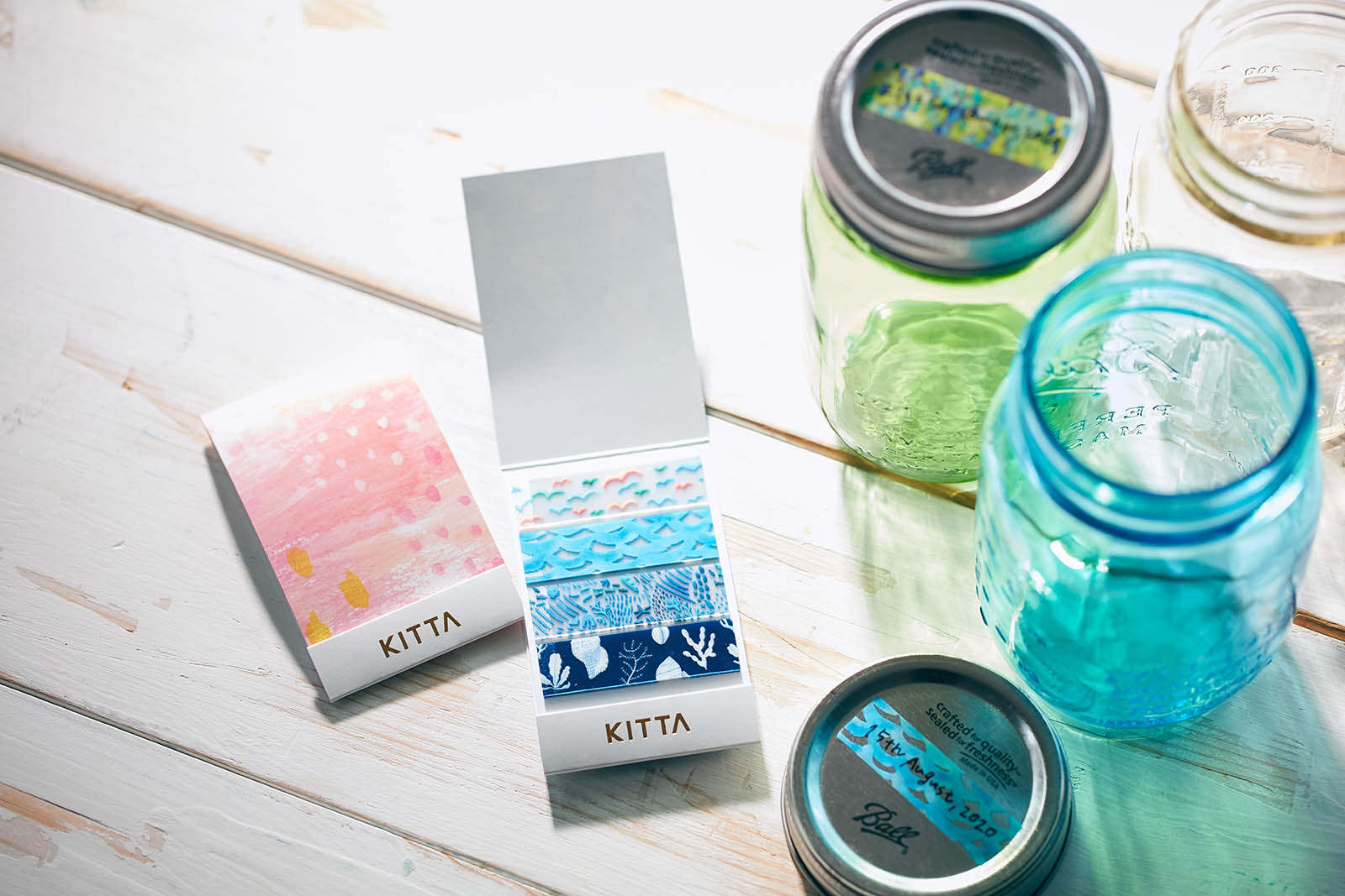 KITTA Clear Seal Washi Tape -KITT001 Drop - Smidapaper Ikigai Shop