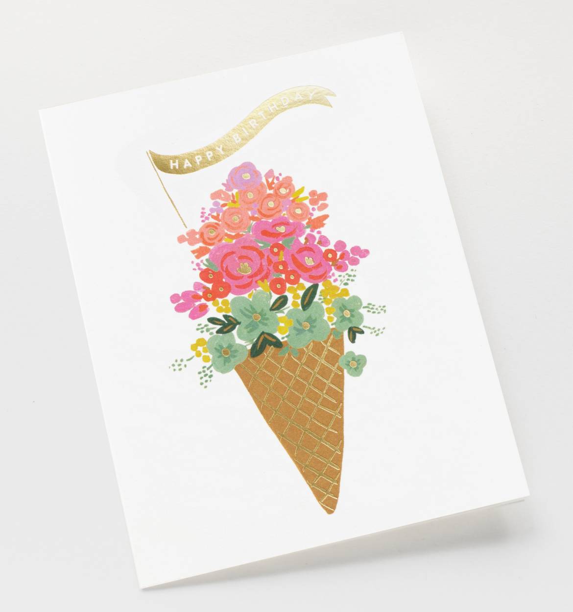 RIFLE PAPER Co. - Ice Cream Birthday Greeting Card - Smidapaper Ikigai Shop