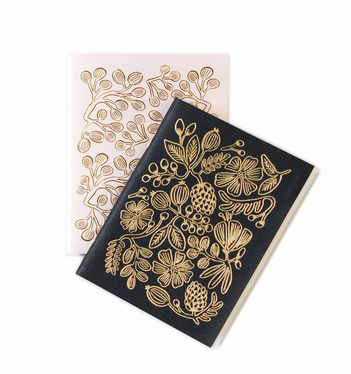 Rifle Paper Co. Everyday Pocket Notebooks Gold Foil Pair of Pocket Notebooks - Smidapaper Ikigai Shop