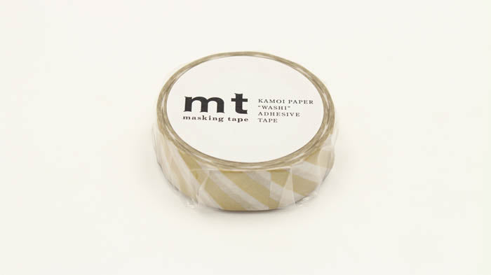 MT Washi Tape - Stripe Gold MT01D377 - Smidapaper Ikigai Shop