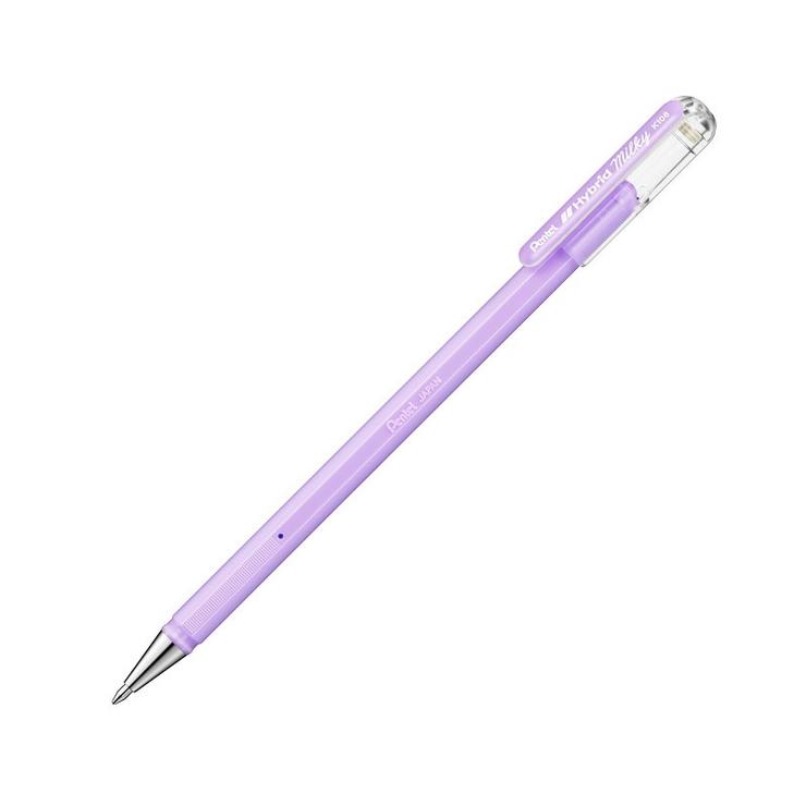 Pentel Hybrid Milky Pastel Gel 0.8mm Gel Pen (7 colours, sold separately) - Smidapaper Ikigai Shop