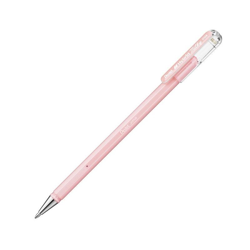 Pentel Hybrid Milky Pastel Gel 0.8mm Gel Pen (7 colours, sold separately) - Smidapaper Ikigai Shop