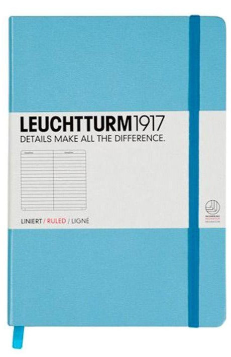 Leuchtturm1917 - A5 Medium Ruled Notebook (multiple colours available) - Smidapaper Ikigai Shop