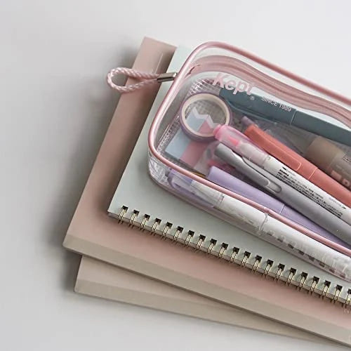 Kept Clear Pencil Case Box-3 Colours