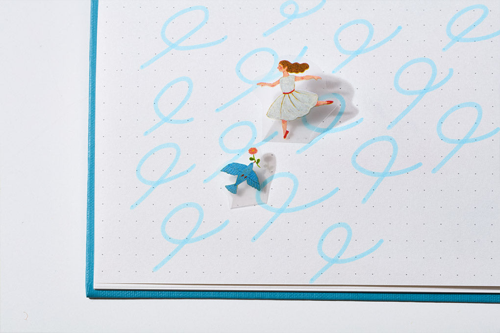 King Jim Pop-Up Stickers: POP008 Dinosaur - Smidapaper Ikigai Shop