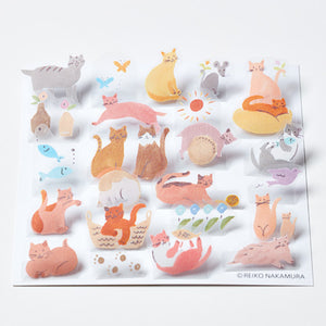 King Jim Pop-Up Stickers: POP005 Cat - Smidapaper Ikigai Shop