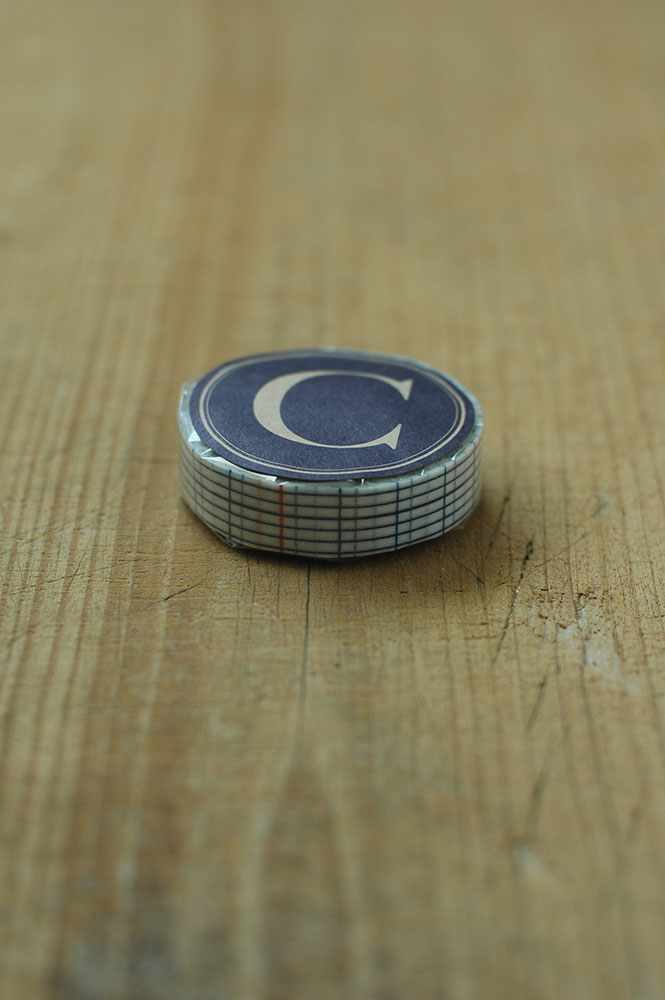 Classiky Squared Indigo (12mm x 10m) - Smidapaper Ikigai Shop
