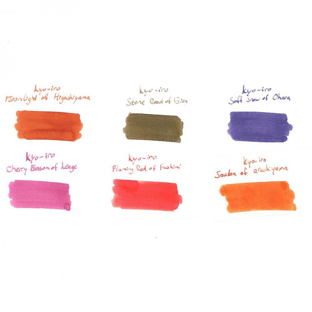 Kyo-iro Fountain Pen Ink - Smidapaper Ikigai Shop