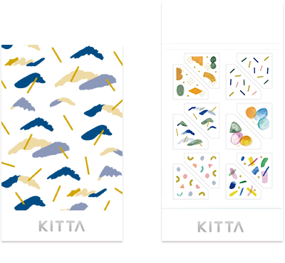 KITTA Seal Washi Tape -KITD016 Frame (Beads) - Smidapaper Ikigai Shop