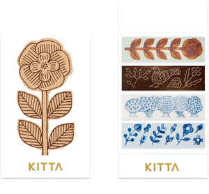 KITTA Washi Tape-KITH005 Pottery - Smidapaper Ikigai Shop