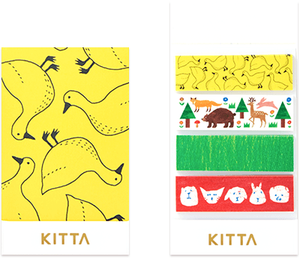 KITTA Washi Tape-KIT008 Animal - Smidapaper Ikigai Shop