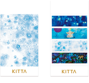KITTA Washi Tape-KIT055 Starry Sky - Smidapaper Ikigai Shop