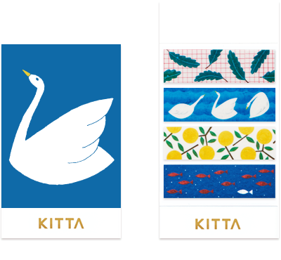KITTA Washi Tape-KIT058 Landscape - Smidapaper Ikigai Shop