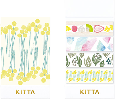 KITTA x moogy Seal Washi Tape- KITX001 Humming - Smidapaper Ikigai Shop