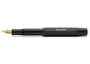 Kaweco Classic Sport Black Fountain Pen - Extra Fine - Smidapaper Ikigai Shop