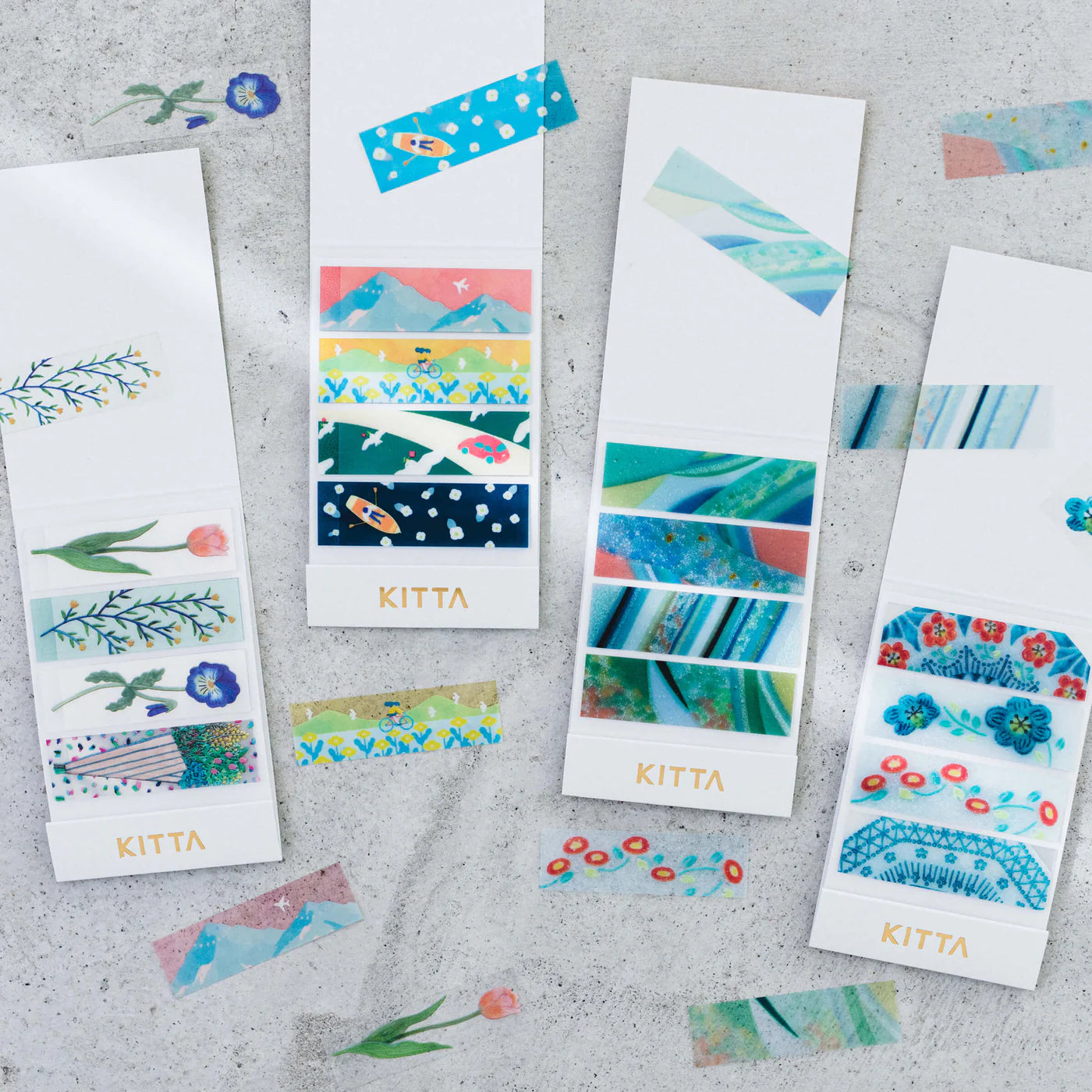 KITTA Clear Seal Washi Tape -KITT010 Fuukei