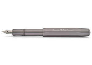 Kaweco AL Sport Anthracite Fountain Pen (Broad) - Smidapaper Ikigai Shop