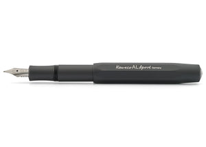 Kaweco AL Sport Black Fountain Pen - Smidapaper Ikigai Shop