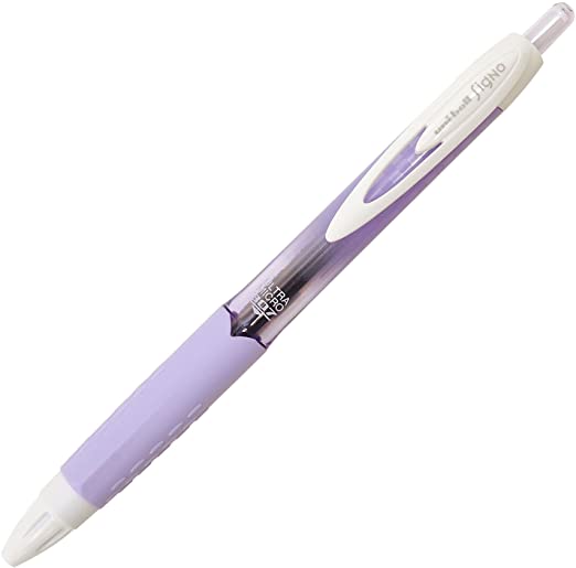 Uni-Ball Signo 307 Gel Ink Pen 0.38mm - Lavender - Smidapaper Ikigai Shop